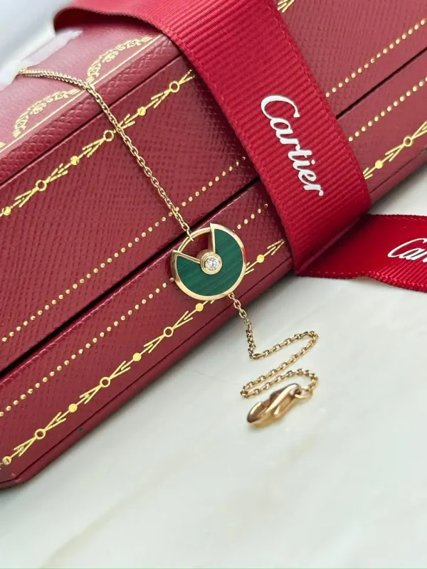 Amulette-De-Cartier-Ladies-Bracelet-18k-Pink-Gold-Diamond