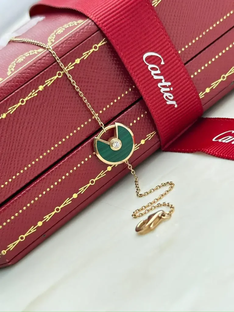 Amulette-De-Cartier-Ladies-Bracelet-18k-Pink-Gold-Diamond