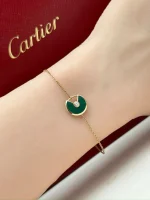 Amulette-De-Cartier-Ladies-Bracelet-18k-Rose-Gold-Diamond