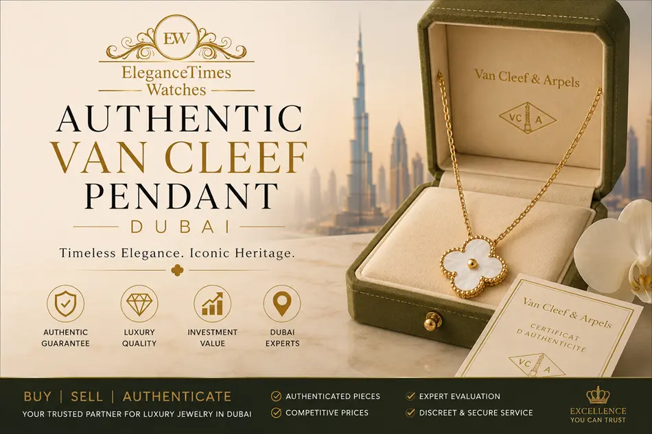 Authentic Van Cleef pendant Dubai