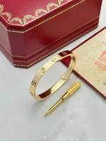 Cartier-Love-Bracelet-CRB6067516-Classic-Model-18k-Yellow-Gold-Up