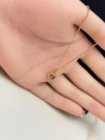Chopard-Happy-Diamonds-Ladies-Necklace-Yellow-Gold