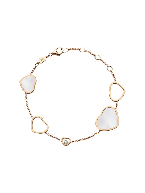 Chopard-Happy-Hearts-Bracelet-857482-5031-Ethical-Rose-Gold-White-MOP-Diamond