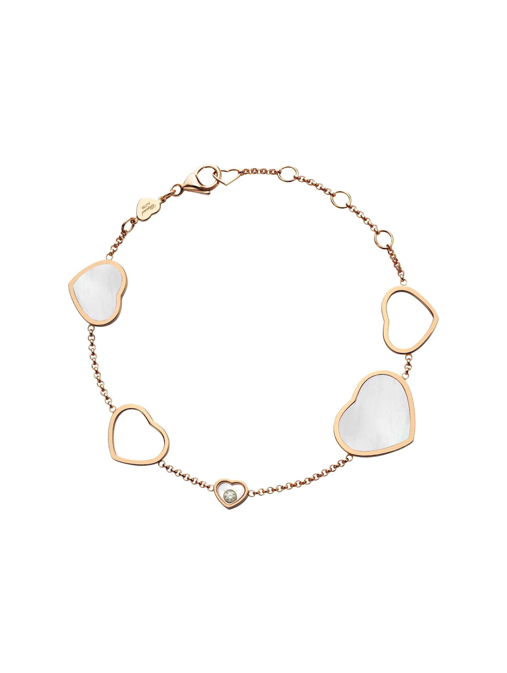 Chopard-Happy-Hearts-Bracelet-857482-5031-Ethical-Rose-Gold-White-MOP-Diamond Chopard-Happy-Hearts-Bracelet-857482-5031-Ethical-Rose-Gold-White-MOP-Diamond