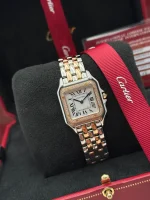 Panthere-De-Cartier-Watch-W3PN0007-Diamonds-18k-Rose-Gold-Steel-Box