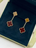Van-Cleef-Arpels-Magic-Alhambra-Earrings-2-Motifs-18k-Yellow-Gold-Carnelian-Box
