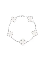 Van-Cleef-Arpels-Vintage-Alhambra-Bracelet-5-Motifs-VCARF48400-18k-White-Gold-MOP-19