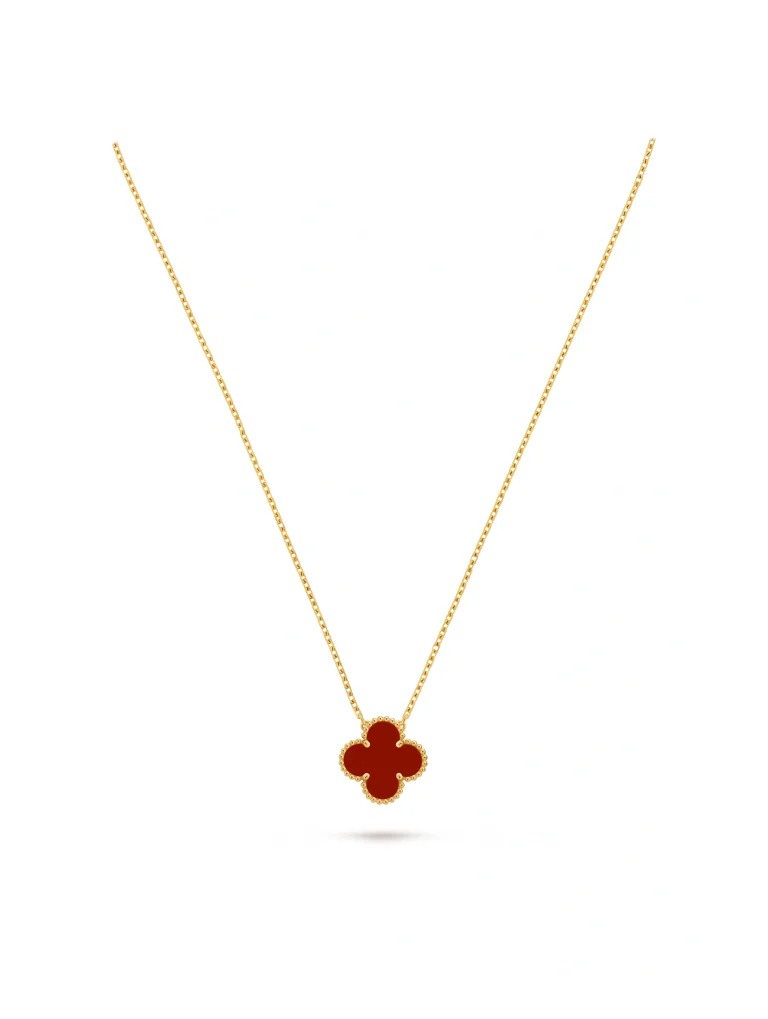 Van-Cleef-Arpels-Vintage-Alhambra-Pendant-VCARD38500-18k-Yellow-Gold-Carnelian-42