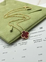 Van-Cleef-Arpels-Vintage-Alhambra-Pendant-VCARD38500-Carnelian-42