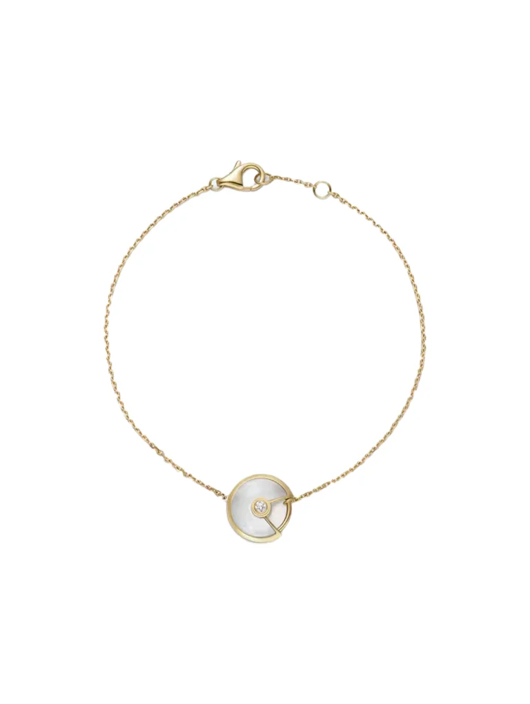 Amulette-De-Cartier-Bracelet-XS-Model-B6044017-18k-Yellow-Gold-Diamond-White-MOP-15