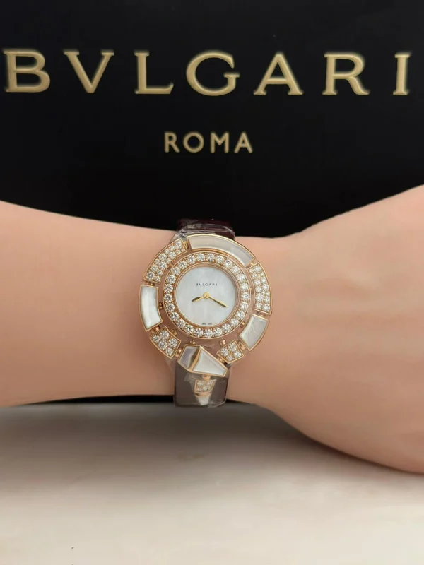 Bvlgari-Serpenti-Incantati-Watch-102872-18k-Rose-Gold-White-MOP-Diamonds-Front