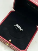 Cartier-Entrelaces-Diamond-Ring-18k-White-Gold-Up