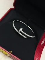 Cartier-Juste-Un-Clou-Diamond-Bracelet-CRN6707316-18k-White-Gold-Box