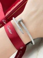 Cartier-Juste-Un-Clou-Diamond-Bracelet-CRN6707316-18k-White-Gold-Side