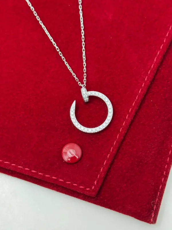 Cartier-Juste-Un-Clou-Diamond-Necklace-Authentic