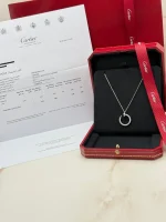 Cartier-Juste-Un-Clou-Diamond-Necklace-Service-Paper