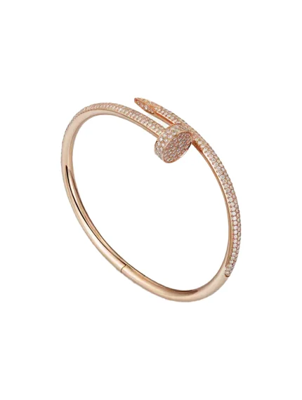 Cartier-Juste-Un-Clou-Diamonds-Bracelet-CRN6702117-18k-Rose-Gold-17