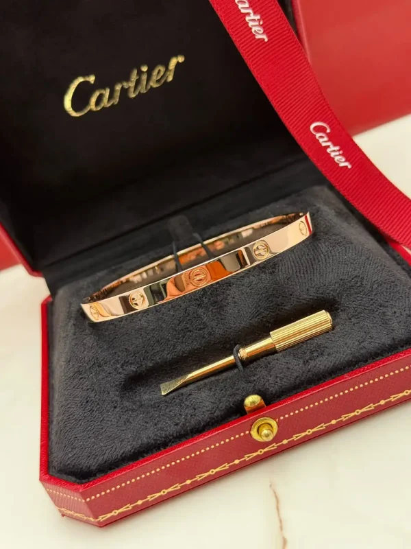 Cartier-Love-Classic-Model-Bangle-18k-Rose-Gold-21