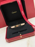 Cartier-Love-Classic-Model-Bracelet-18k-Rose-Gold-Box