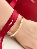 Cartier-Love-Classic-Model-Bracelet-18k-Rose-Gold-Hand