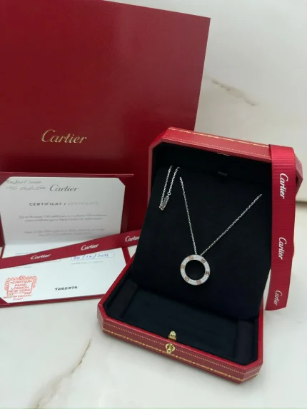Cartier-Love-Pendant-Pave-Diamonds-B7058000-Authentic