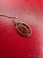 Cartier-Twisted-Heart-Ladies-Necklace-Rose-Gold