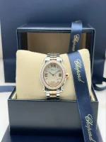 Chopard-Happy-Sport-Oval-Watch-278546-6004-18k-Rose-Gold-Steel-MOP-Dial-Box