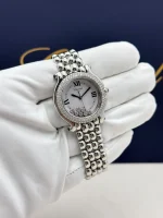 Chopard-Happy-Sport-Steel-Watch-Diamonds-White-Dial