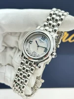 Chopard-Happy-Sport-Steel-Watch-Medium-Model-MOP-Dial-Diamonds-Quartz-Side