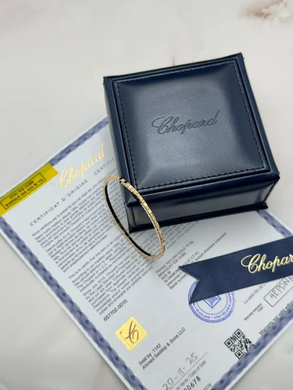 Chopard-Ice-Cube-Bracelet-857702-0010-18k-Yellow-Gold-Diamonds-Authentic