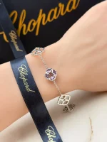 Chopard-Imperiale-Ladies-Bracelet-18k-White-Gold-Hand