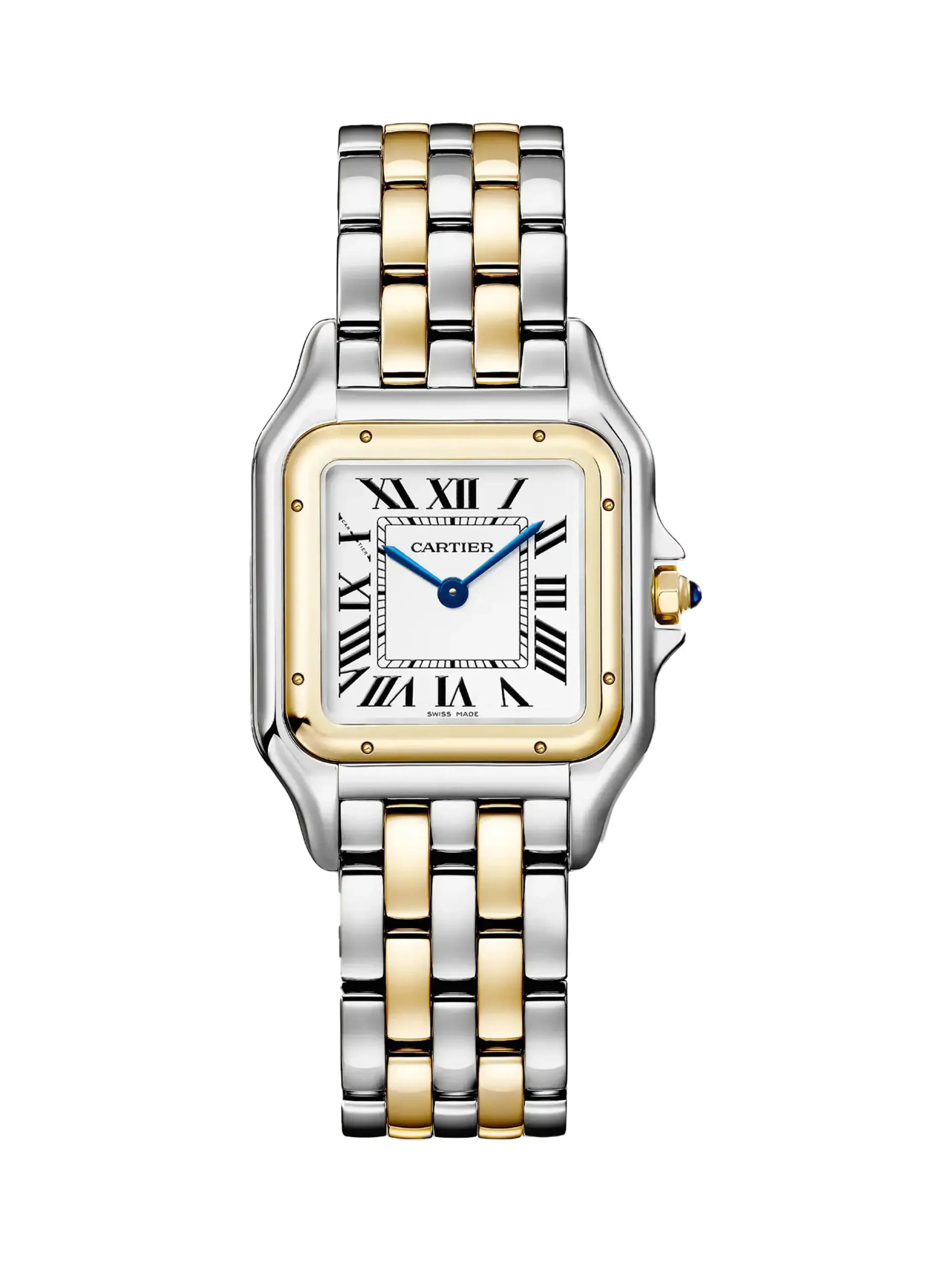 Panthere-De-Cartier-Ladies-Watch-18k-Yellow-Gold-Steel-Medium-Model-Quartz Panthere-De-Cartier-Ladies-Watch-18k-Yellow-Gold-Steel-Medium-Model-Quartz