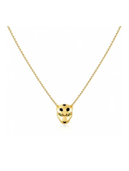 Panthere-De-Cartier-Pendant-CRB7224757-18k-Yellow-Gold-Onyx-Tsavorite-Garnets-Rare-Model-42