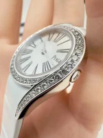 Piaget-Limelight-Gala-Diamond-Watch-G0A42150-18k-White-Gold-Silver-Dial-Crown