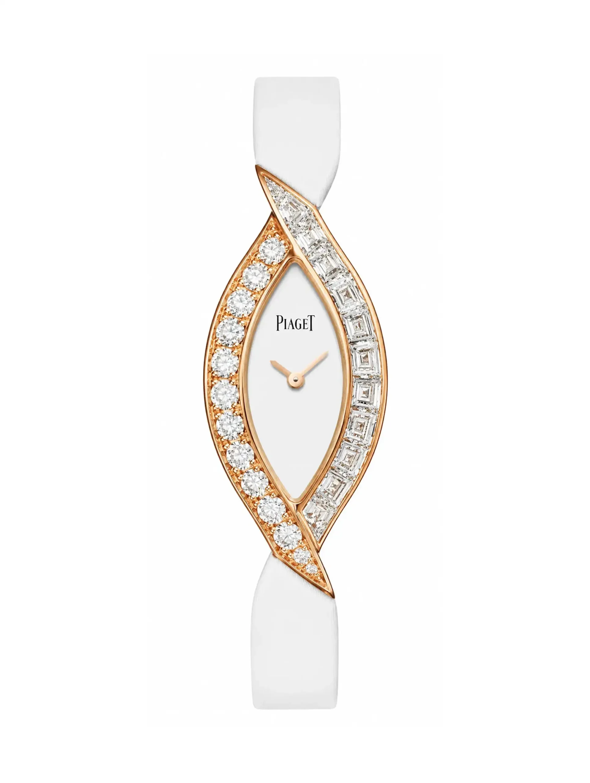 Piaget-Limelight-Jewellery-Bracelet-Watch-18k-Rose-Gold-Diamonds-Quartz-Satin-Strap Piaget-Limelight-Jewellery-Bracelet-Watch-18k-Rose-Gold-Diamonds-Quartz-Satin-Strap