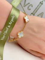 Van-Cleef-And-Arpels-Vintage-Alhambra-MOP-Bracelet-18k-Yellow-Gold-19