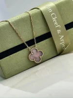 Van-Cleef-And-Arpels-Vintage-Alhambra-Rose-Gold-Pendant-VCARP4KK00-Gray-MOP