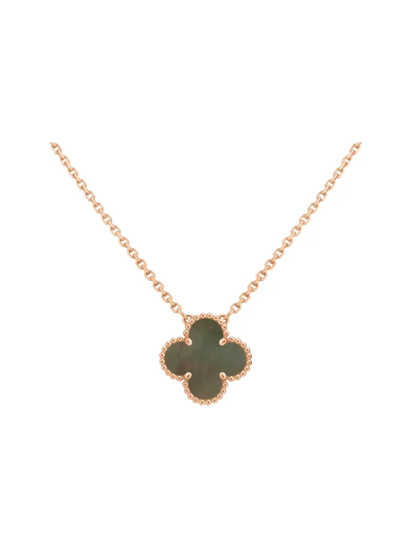 Van-Cleef-And-Arpels-Vintage-Alhambra-Rose-Gold-Pendant-VCARP4KK00-Gray-MOP-42