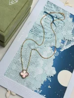 Van-Cleef-And-Arpels-Vintage-Alhambra-Rose-Gold-Pendant-VCARP4KK00-Gray-MOP-Up