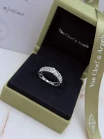 Van-Cleef-Arpels-Perlee-Sweet-Clovers-Ring-VCARP6MN58-18k-White-Gold-Diamonds