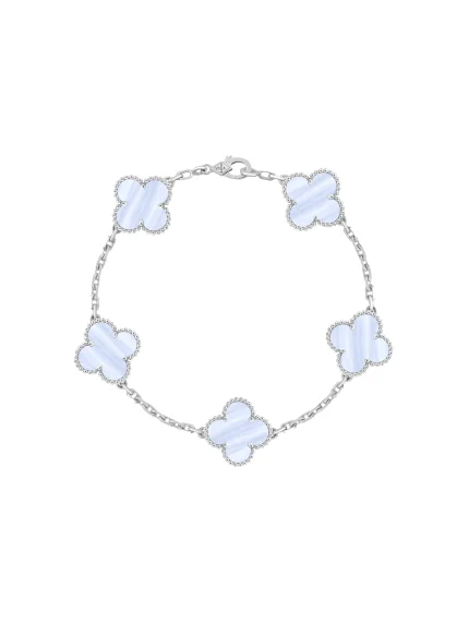 Van-Cleef-Arpels-Vintage-Alhambra-Bracelet-VCARD34700-5-Motifs-18k-White-Gold-Chalcedony-19