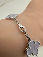 Van-Cleef-Arpels-Vintage-Alhambra-Bracelet-VCARD34700-5-Motifs-18k-White-Gold-Clasp