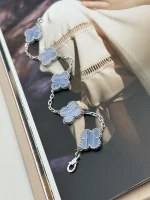 Van-Cleef-Arpels-Vintage-Alhambra-Bracelet-VCARD34700-5-Motifs-Chalcedony