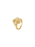 Van-Cleef-Arpels-Vintage-Alhambra-Guilloche-Ring-ARP61350-18k-Yellow-Gold-50