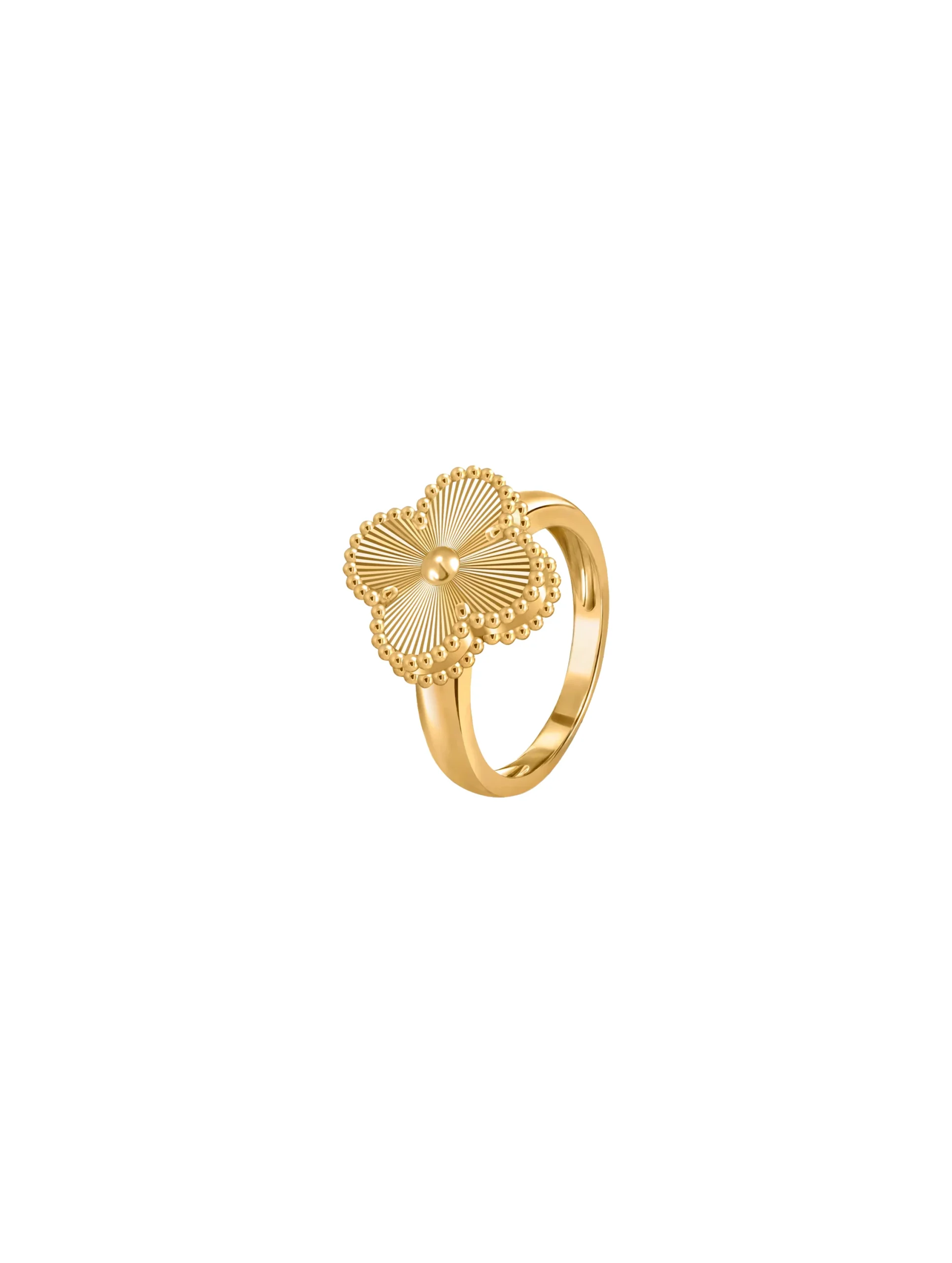 Van-Cleef-Arpels-Vintage-Alhambra-Guilloche-Ring-ARP61350-18k-Yellow-Gold-50 Van-Cleef-Arpels-Vintage-Alhambra-Guilloche-Ring-ARP61350-18k-Yellow-Gold-50