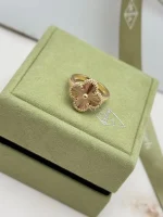 Van-Cleef-Arpels-Vintage-Alhambra-Guilloche-Ring-ARP61350-Yellow-Gold