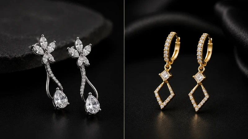 White Gold Earrings vs Yellow Gold Earrings: Which Is Better?