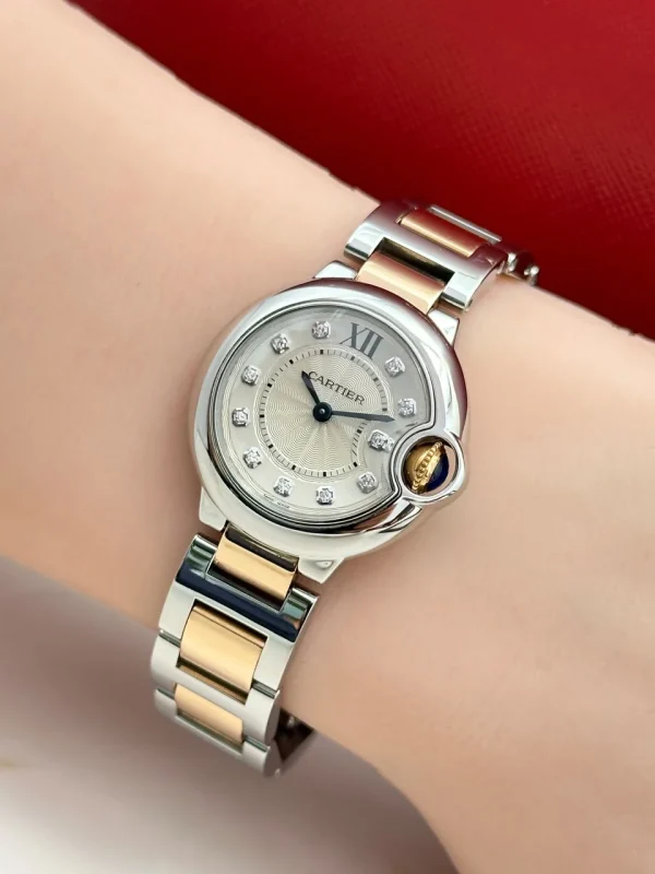Ballon-Bleu-De-Cartier-Watch-Rose-Gold-Stainless-Steel-Diamonds-Small-Model