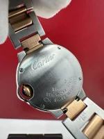 Ballon-Bleu-De-Cartier-Watch-Rose-Gold-Stainless-Steel-Silvered-Dial-Diamonds-Back-Case