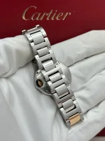 Ballon-Bleu-De-Cartier-Watch-Rose-Gold-Stainless-Steel-Silvered-Dial-Diamonds-Bracelet